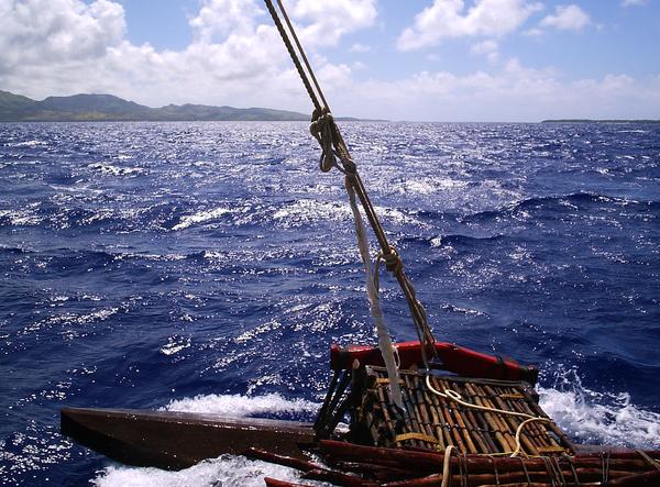 Simion Hokule'a Outrigger Sailing Pontoon and Guam